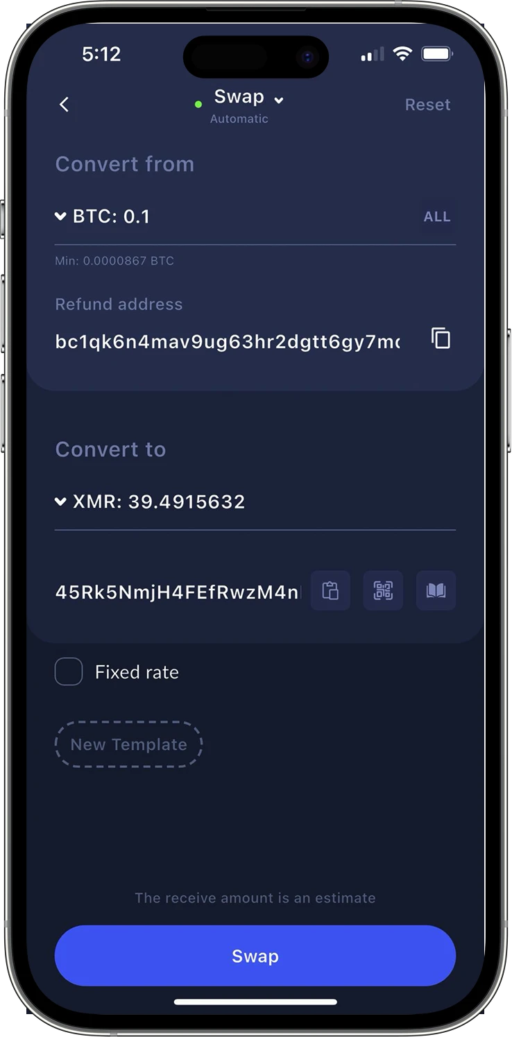 Cake Wallet - Payments made easy